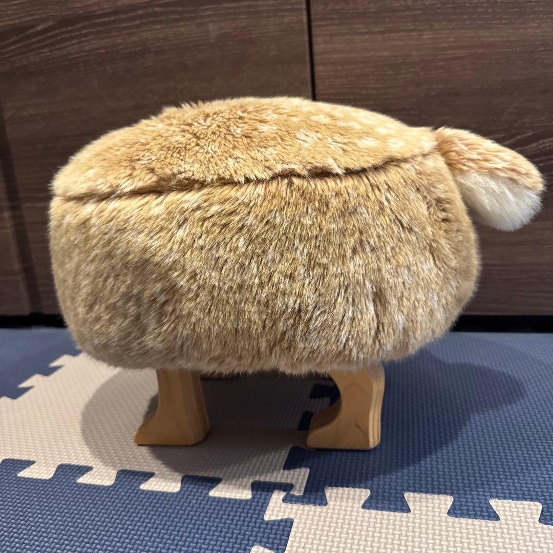 【チャンモゲ】　匠工芸　アニマルスツール　バンビ　SS