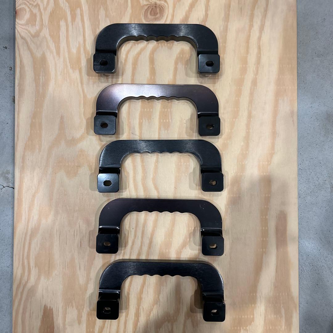 200系ハイエース アシストグリップ ブラック 5セット