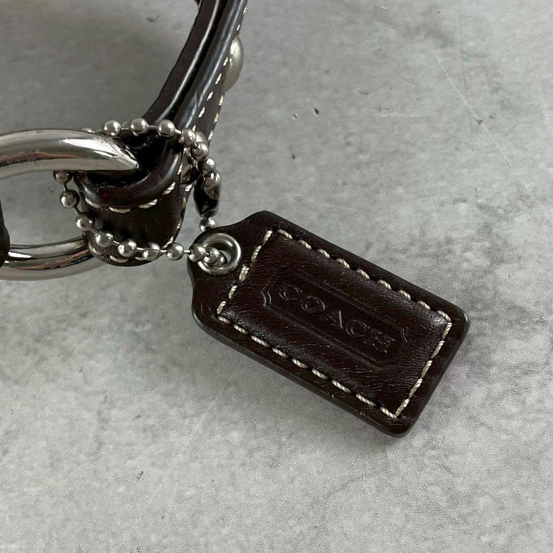 COACH コーチ　シグネチャー　キャンバス　アクセサリーポーチ　ハンドバッグ