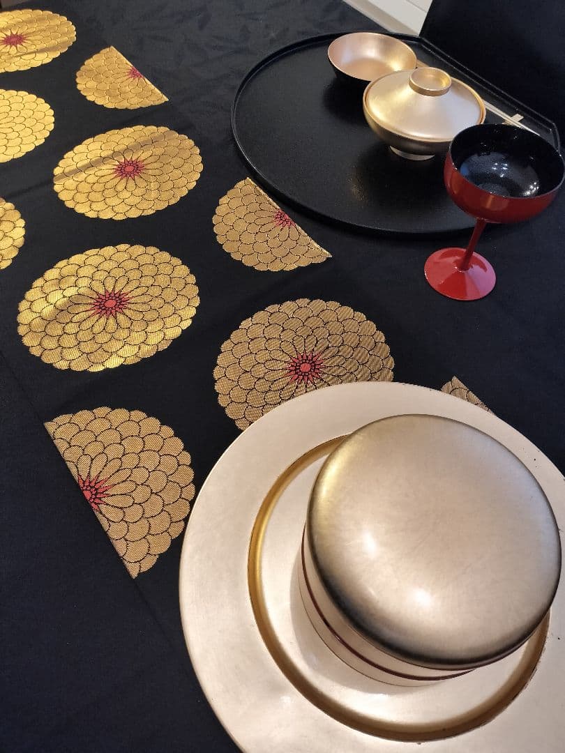 A950★逸品‼️全通帯‼️ひな祭り‼️テーブルランナー2m10