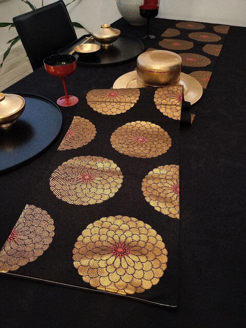 A950★逸品‼️全通帯‼️ひな祭り‼️テーブルランナー2m10