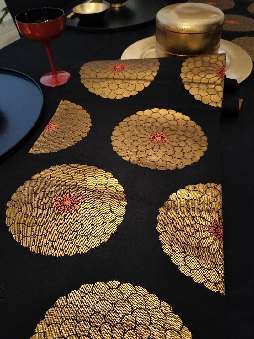 A950★逸品‼️全通帯‼️ひな祭り‼️テーブルランナー2m10