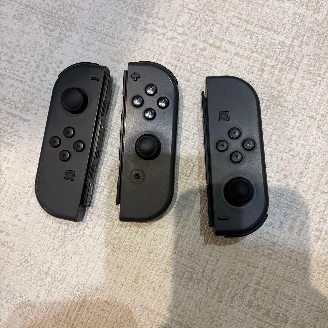 Nintendo Switch グレー 本体　ジョイコン5つ