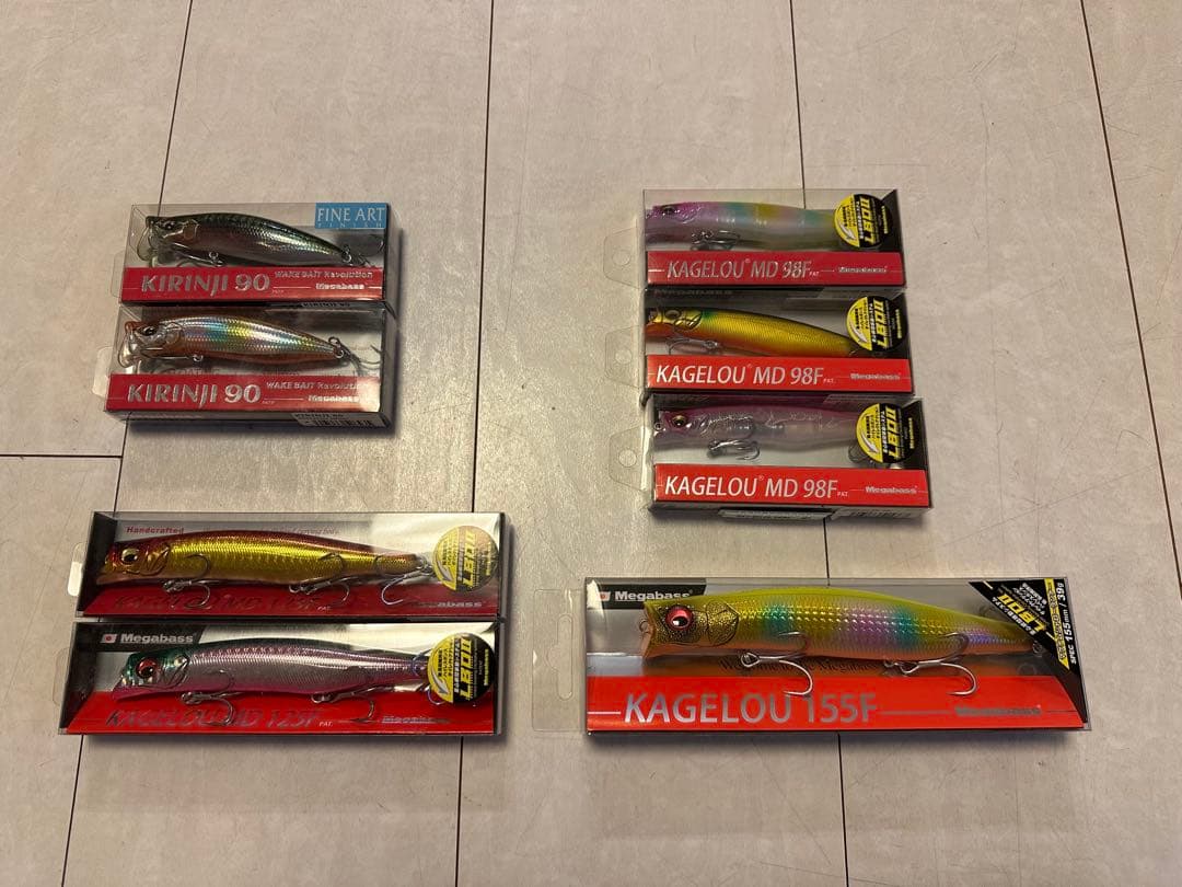 メガバスKIRINJI KAGELOU まとめ売り　カゲロウ　キリンジ