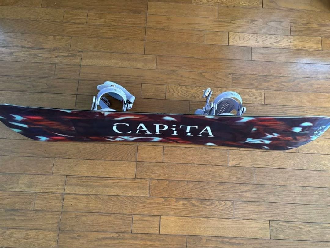 CAPITA スノーボードビンディングセット カバー付き、ブーツセット