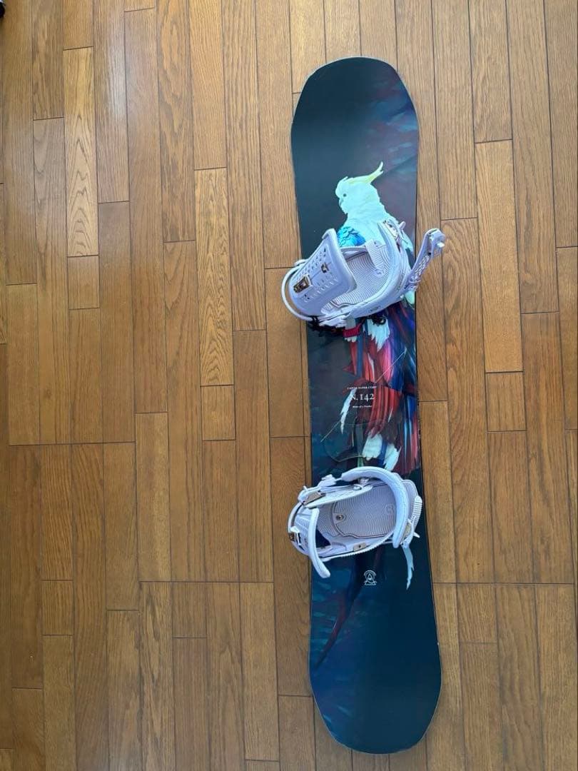 CAPITA スノーボードビンディングセット カバー付き、ブーツセット