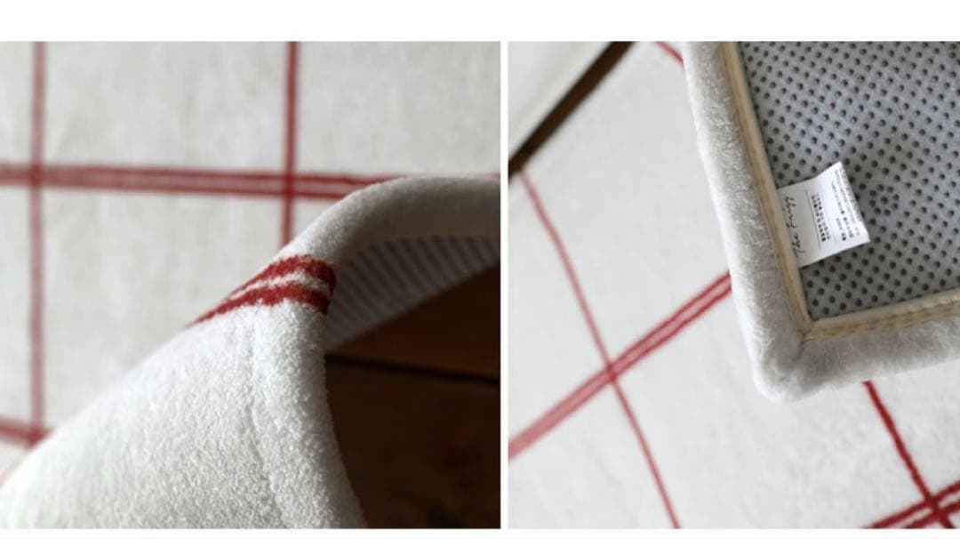 ラグ　the patterns toffee grid