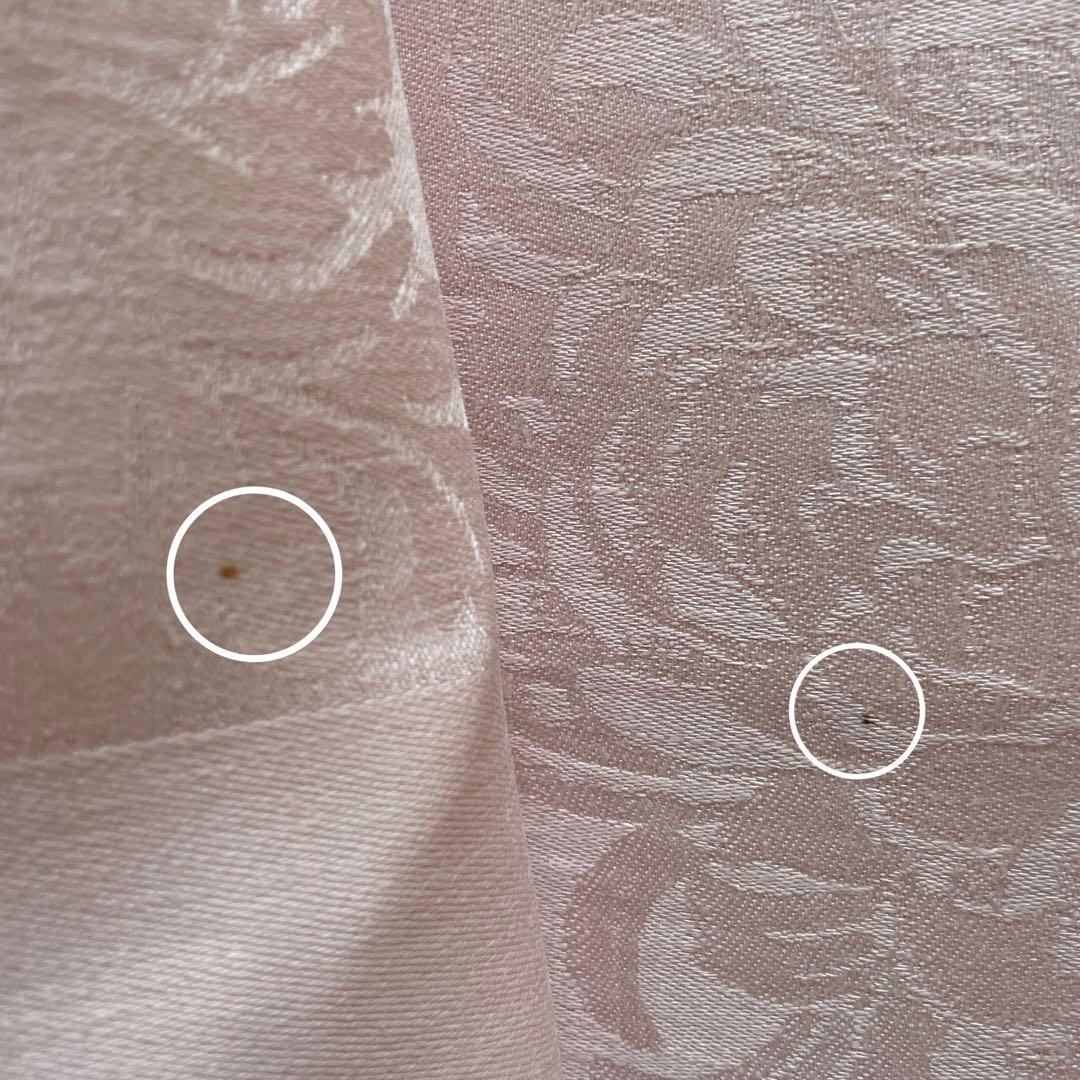 アイリッシュリネンダマスク　テーブルクロス　菊　ピンク　新品未使用