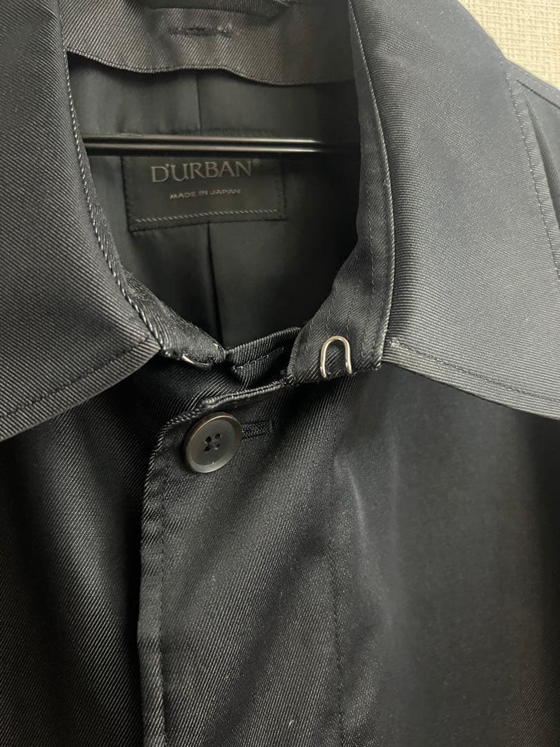 DURBAN ブラック トレンチコート
