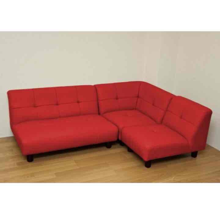 ★送料無料★コーナーソファー3点セット