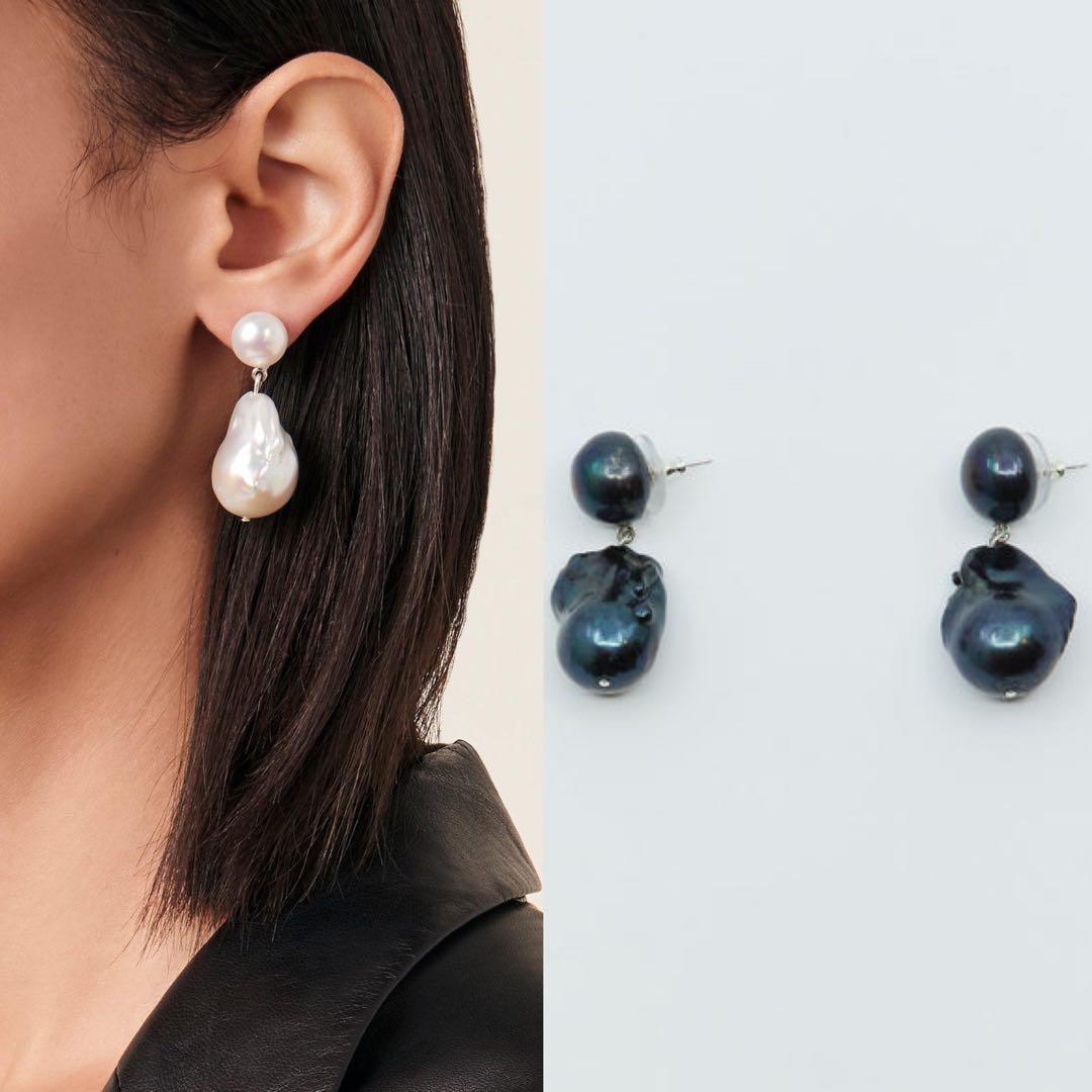 SOPHIE BUHAI Essential Black Pearl ピアス