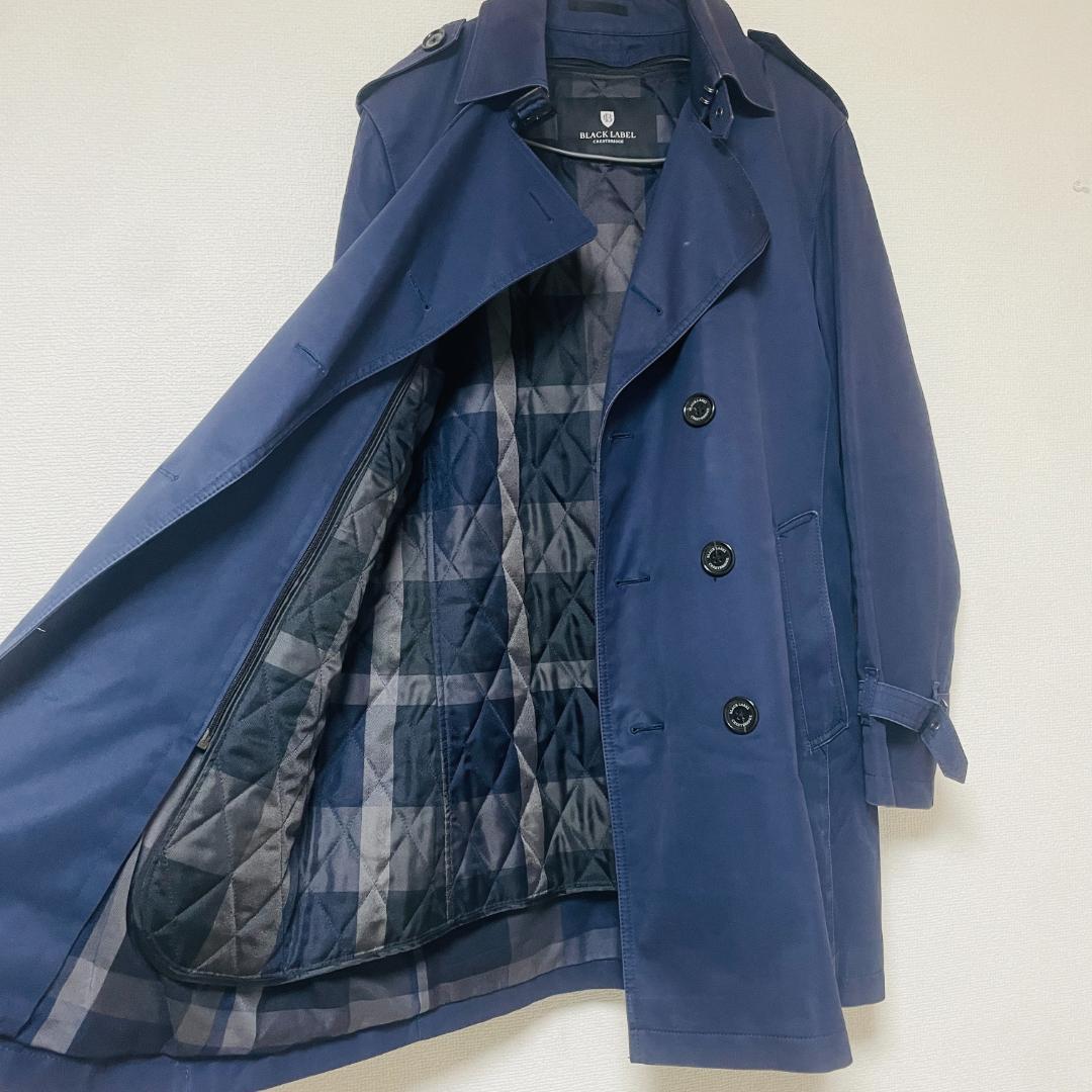 BLACK LABEL CRESTBRIDGE ライナー付 トレンチ コート L