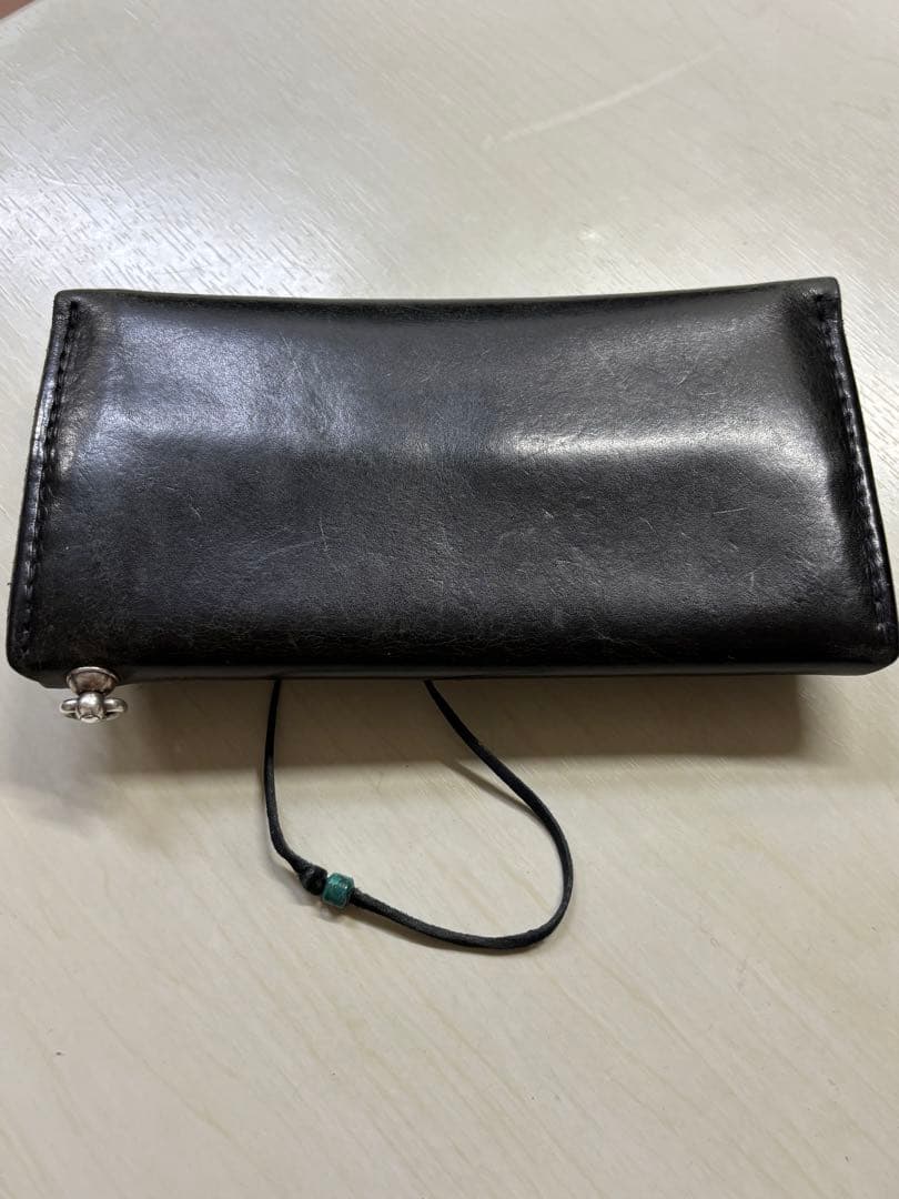 goro's（ゴローズ）2つ折りレザー長財布 ウォレット 黒