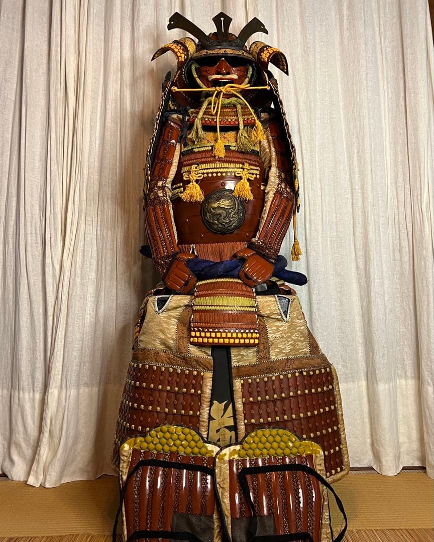 『junkiさま専用』【映画使用 特注品】赤色当世具足 鉄鎧【等身大】鎧 一式