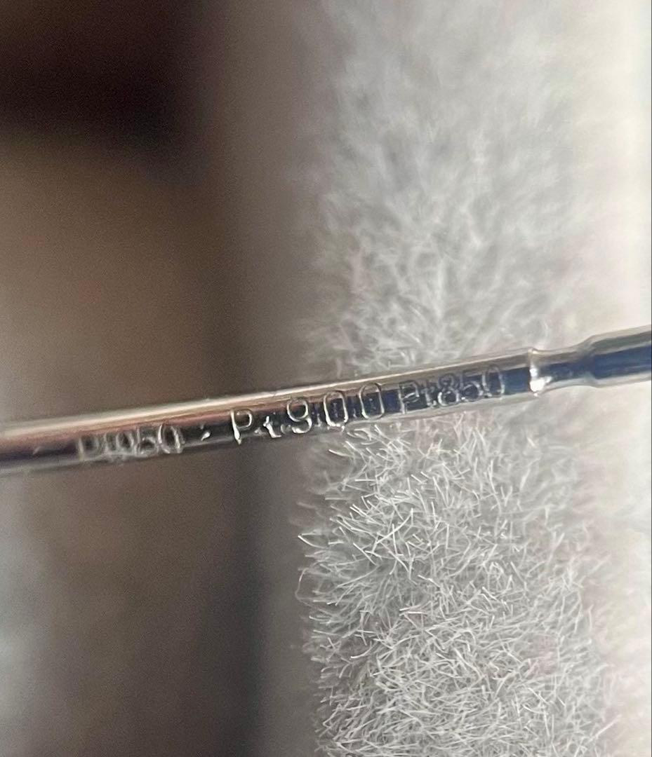 ヴァンドーム青山 ダイヤモンド ベーシックピアス プラチナ