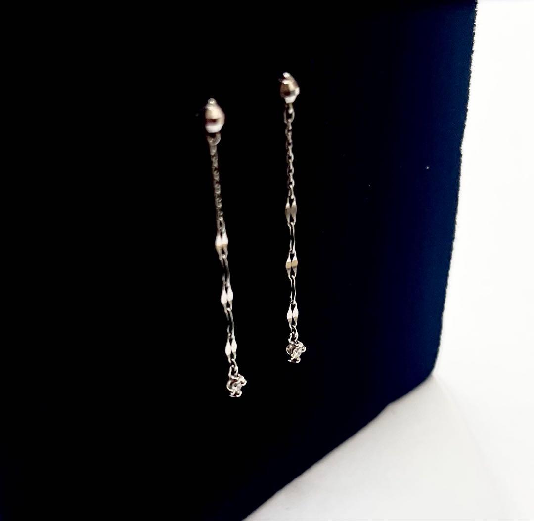 ヴァンドーム青山 ダイヤモンド ベーシックピアス プラチナ