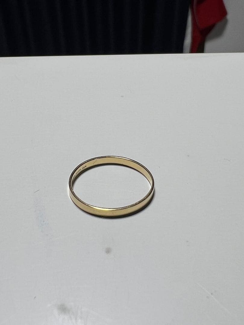 ete K18イエローゴールド リング　9号