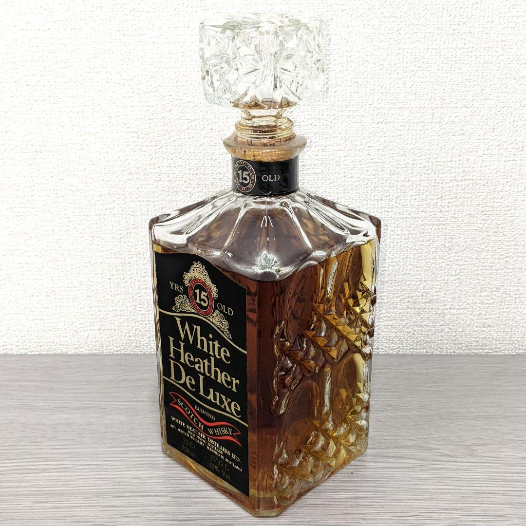 White Heather De Luxe 15年 750ml 43%　未開栓