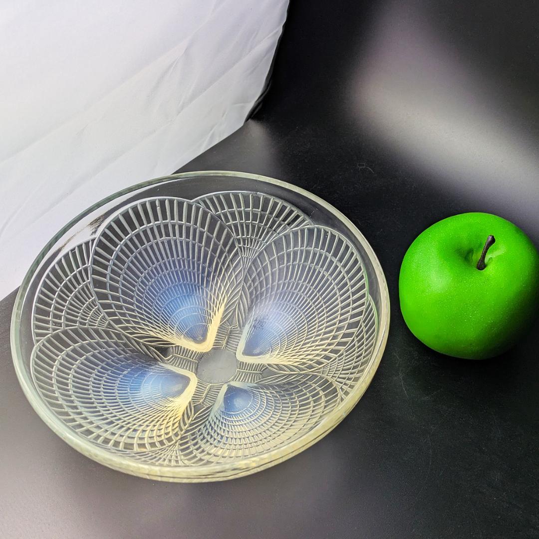 【光の表情】1924年ルネ・ラリック コキーユ 19㎝大鉢オパルセントアールデコ