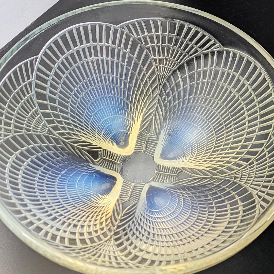 【光の表情】1924年ルネ・ラリック コキーユ 19㎝大鉢オパルセントアールデコ