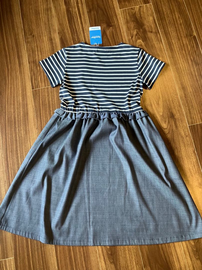 【タグ付き新品】familiarワンピース 140cm