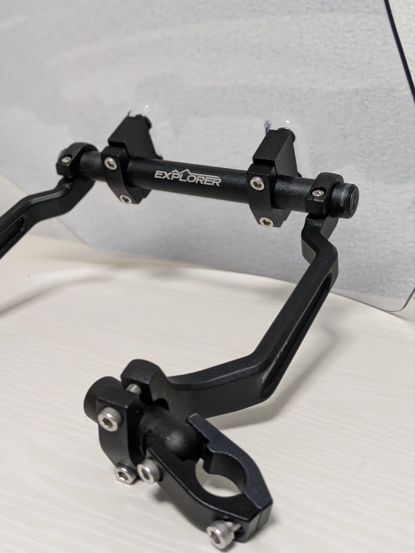 【ZETA】エクスプローラー ウィンドシールドと【カエディア】ハンドガード