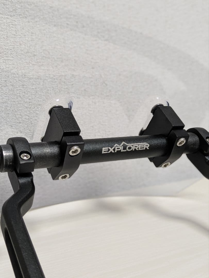 【ZETA】エクスプローラー ウィンドシールドと【カエディア】ハンドガード