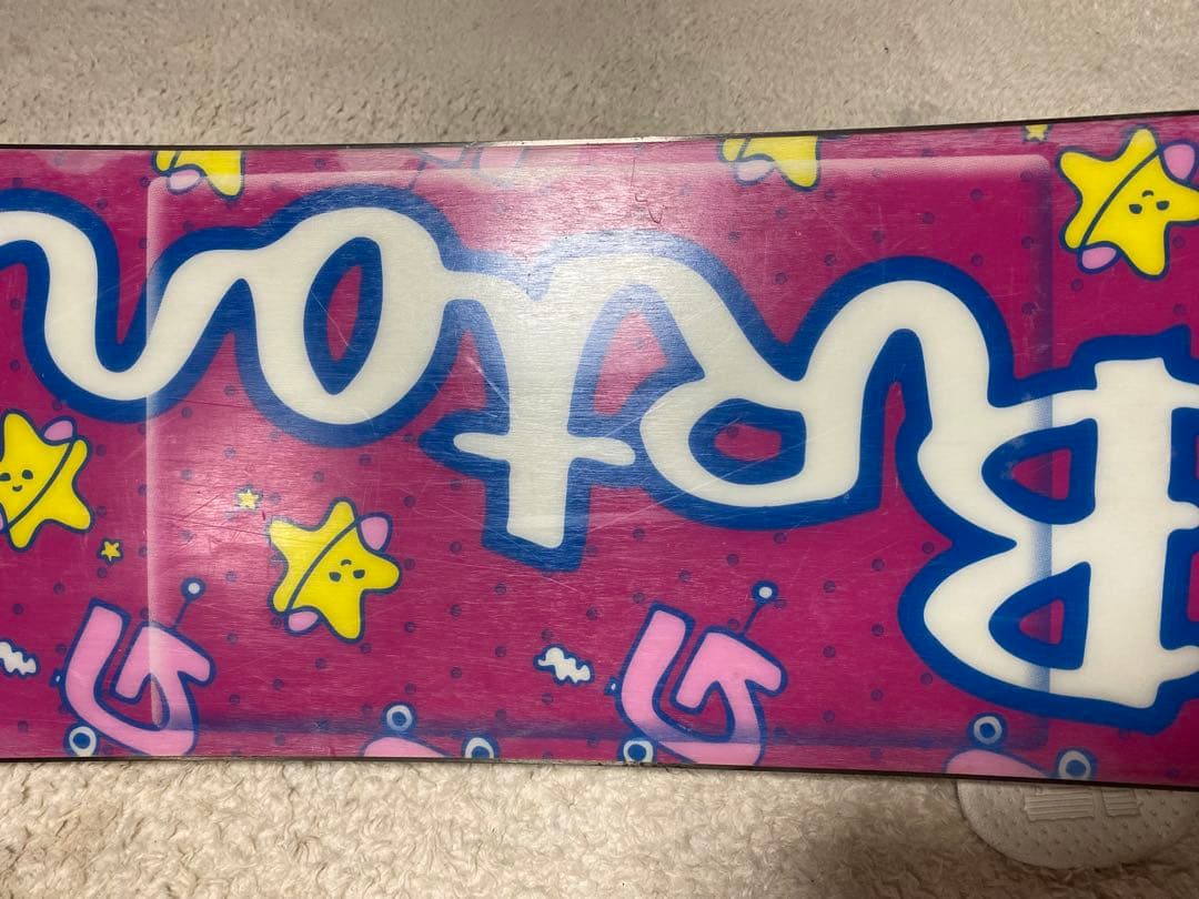 BURTON Chicklet スノーボード115cm バインセット中古