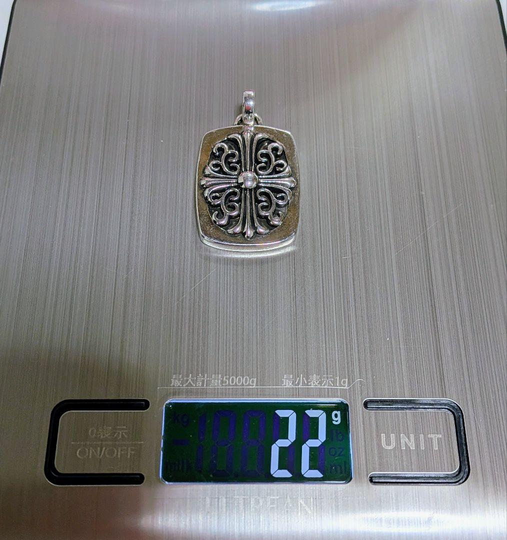 (大人気)クロムハーツオーバルクロス925シルバー ペンダント 2006年製