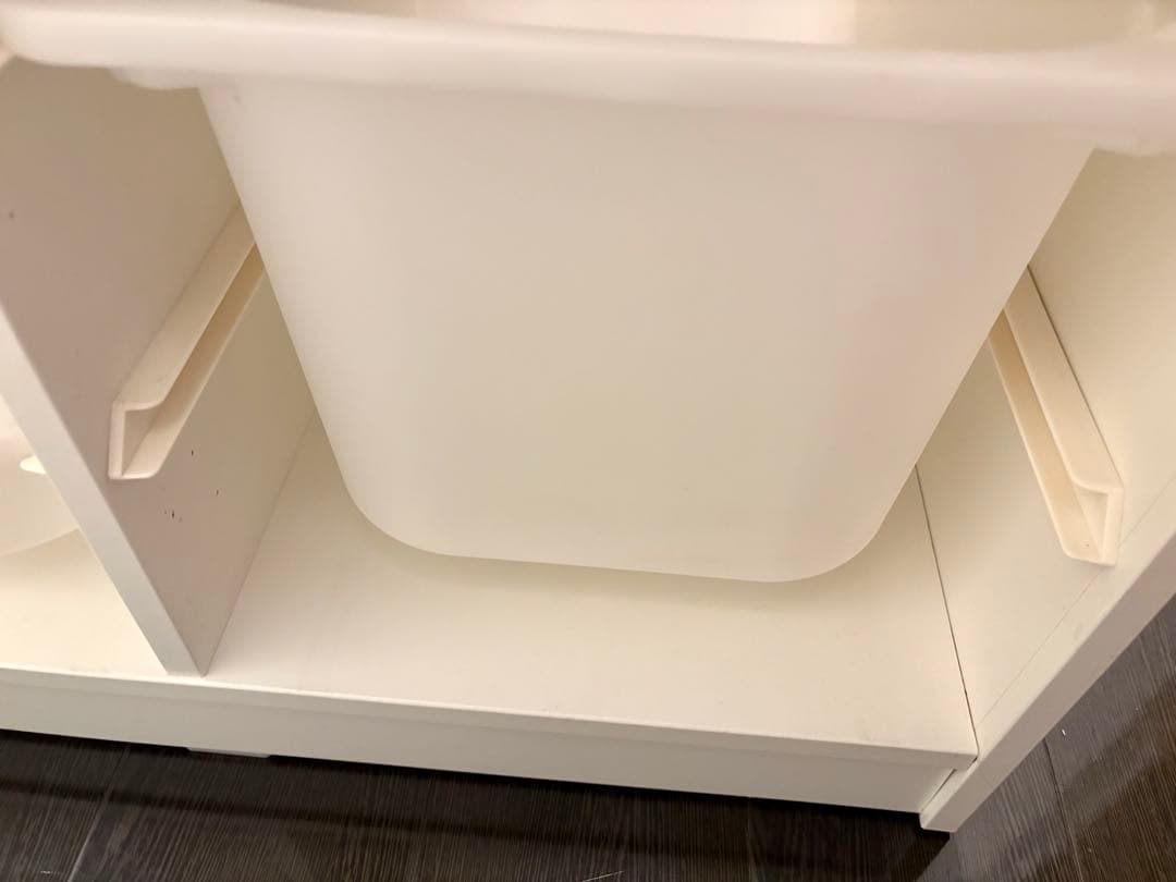 IKEA ★ トロファスト ホワイト 収納ボックス付き
