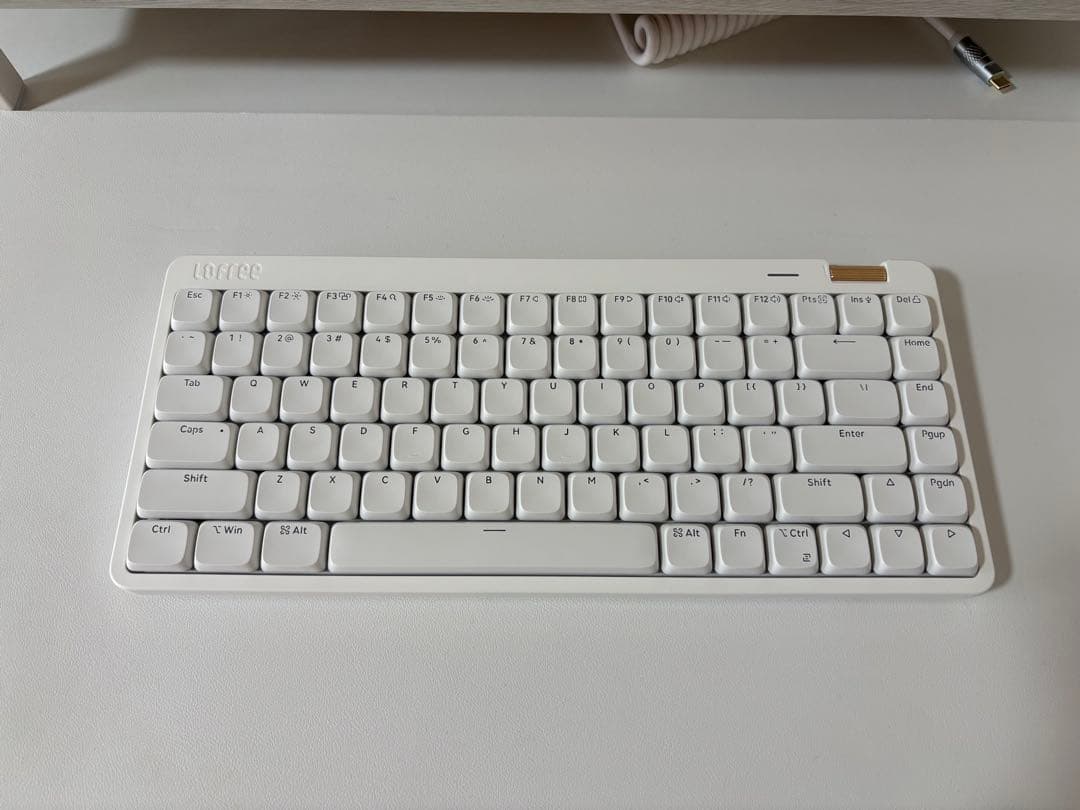 キーボード Lofree flow lite/White