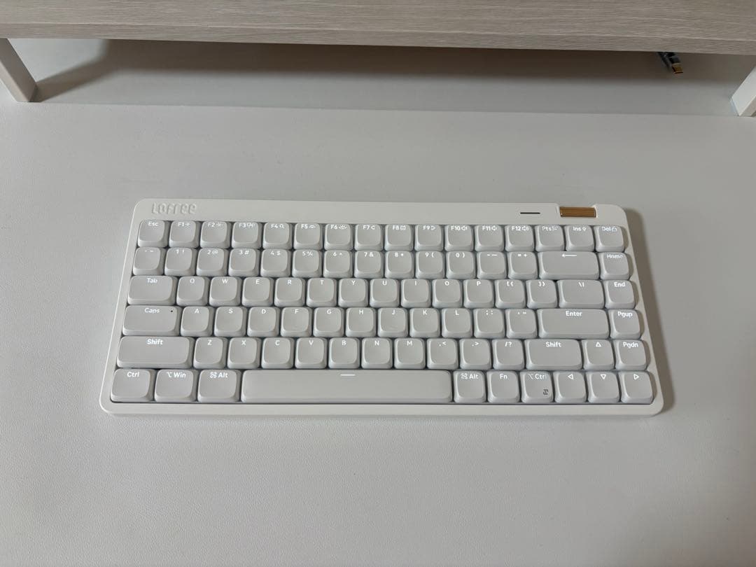 キーボード Lofree flow lite/White