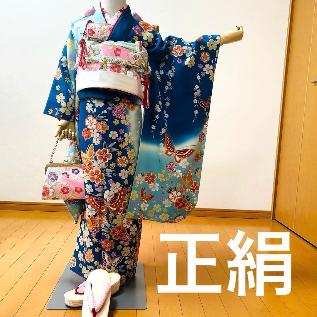 しゃおしゃおNo.7 七五三　7歳　　正絹フルセット