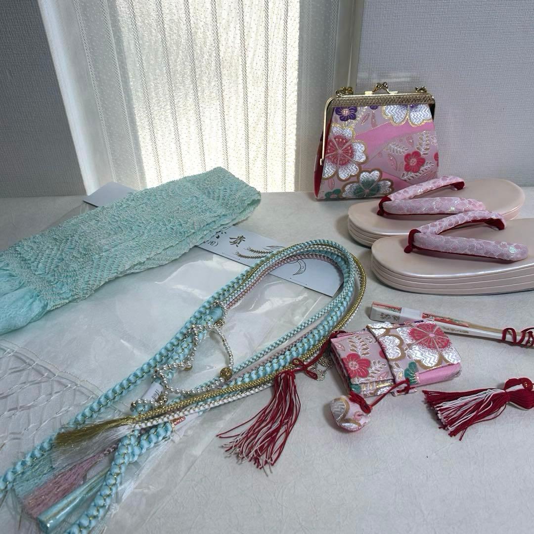 しゃおしゃおNo.7 七五三　7歳　　正絹フルセット