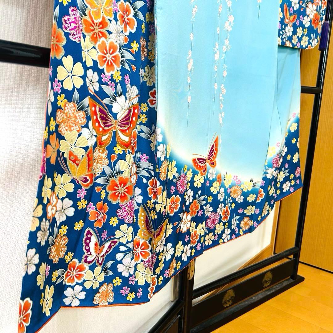 しゃおしゃおNo.7 七五三　7歳　　正絹フルセット