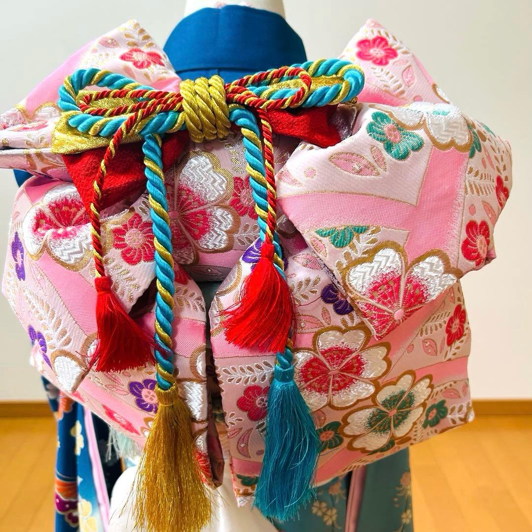 しゃおしゃおNo.7 七五三　7歳　　正絹フルセット