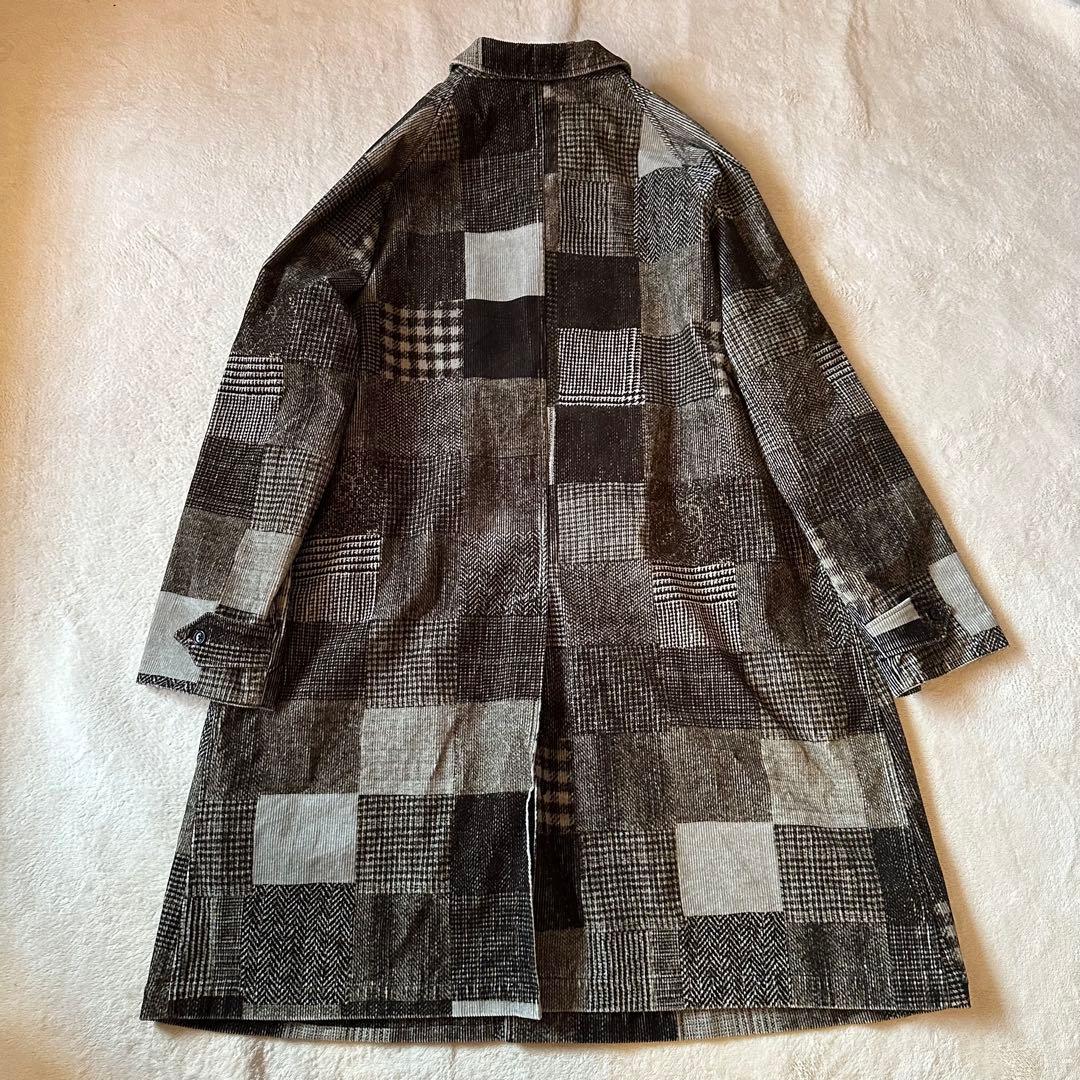 BEAMSPLUS コーデュロイ パッチワーク バルカラーコート XL ビームス