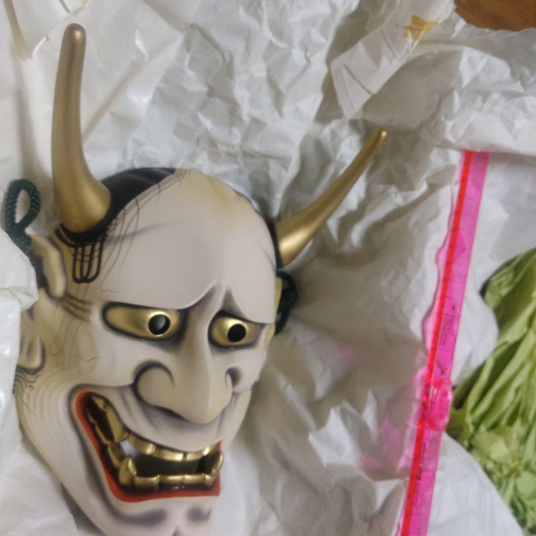 新品未使用　箱入り　般若のお面