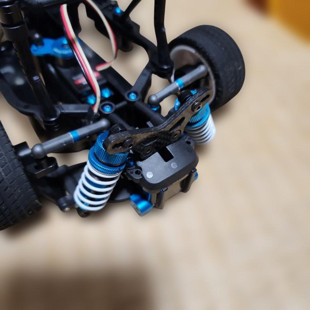 タミヤ　M07 S寸ミニクーパー(ボディはオマケ)　17.5T 04SRメカ付き