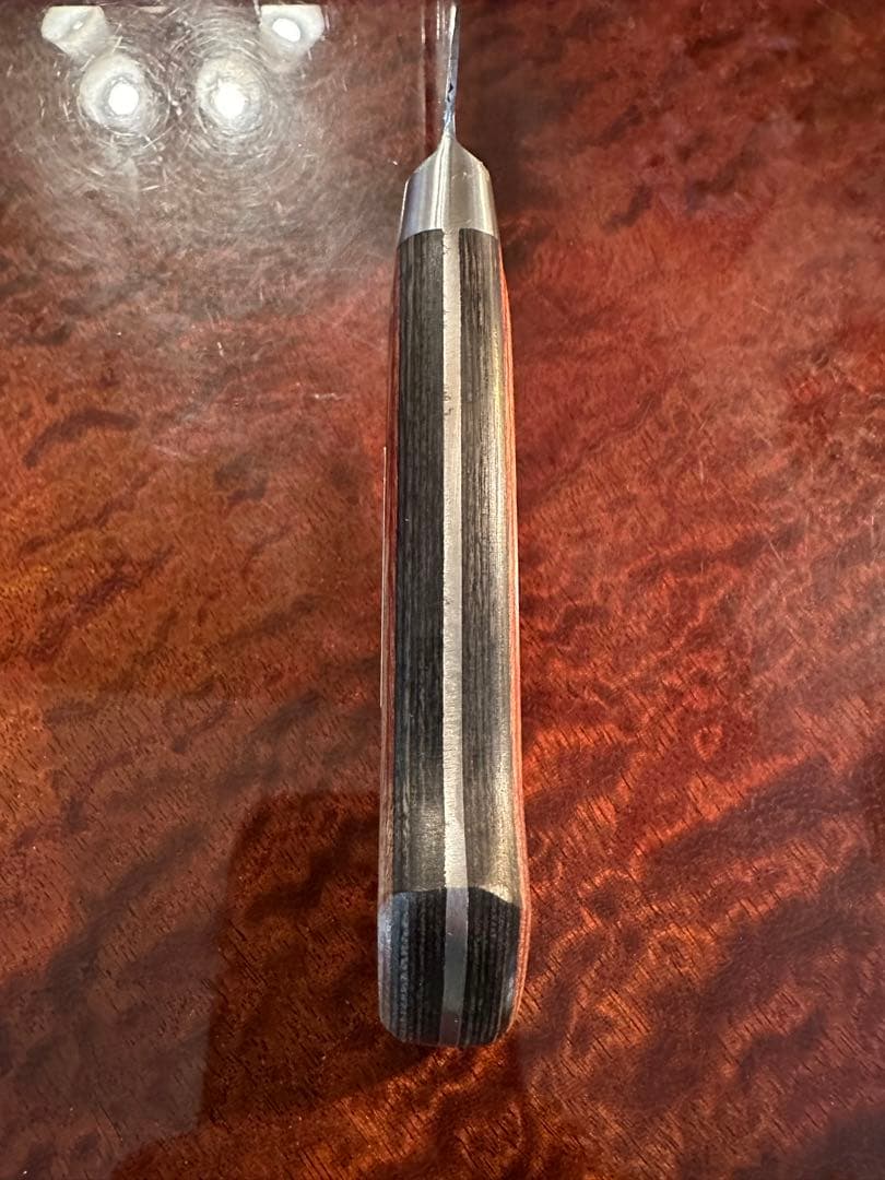 安来鋼 牛刀180ミリ　木製ハンドル