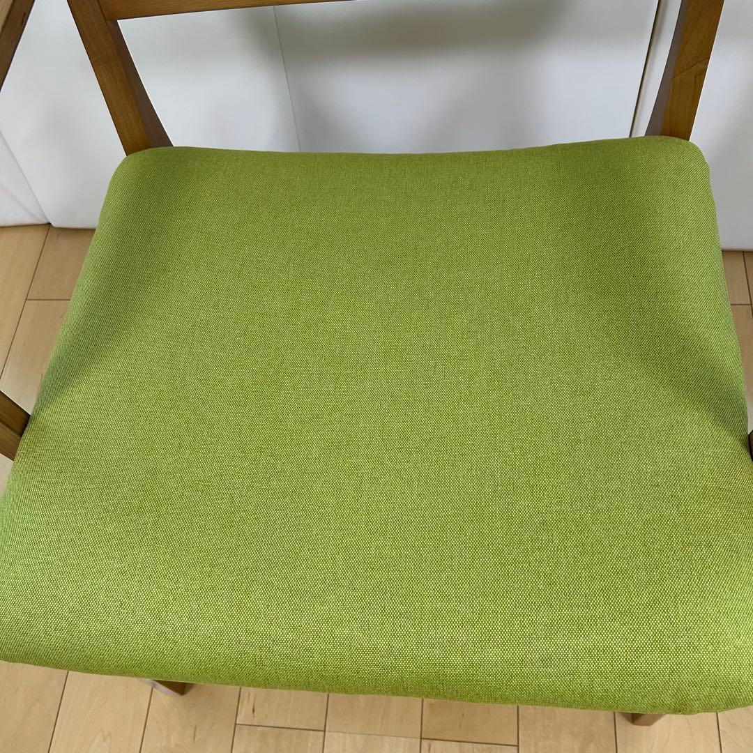 希少　ナフコ　天然木　ソファーチェア　ベンチ風切り替え可能　ラバーウッド