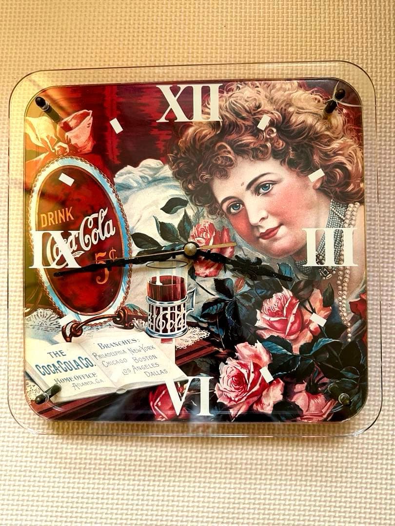 Coca-Cola レトロ時計(置き型・掛け型)