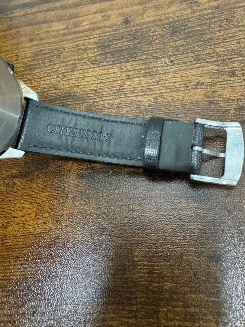 美品 CITIZEN Eco-Drive クロノグラフ E820系