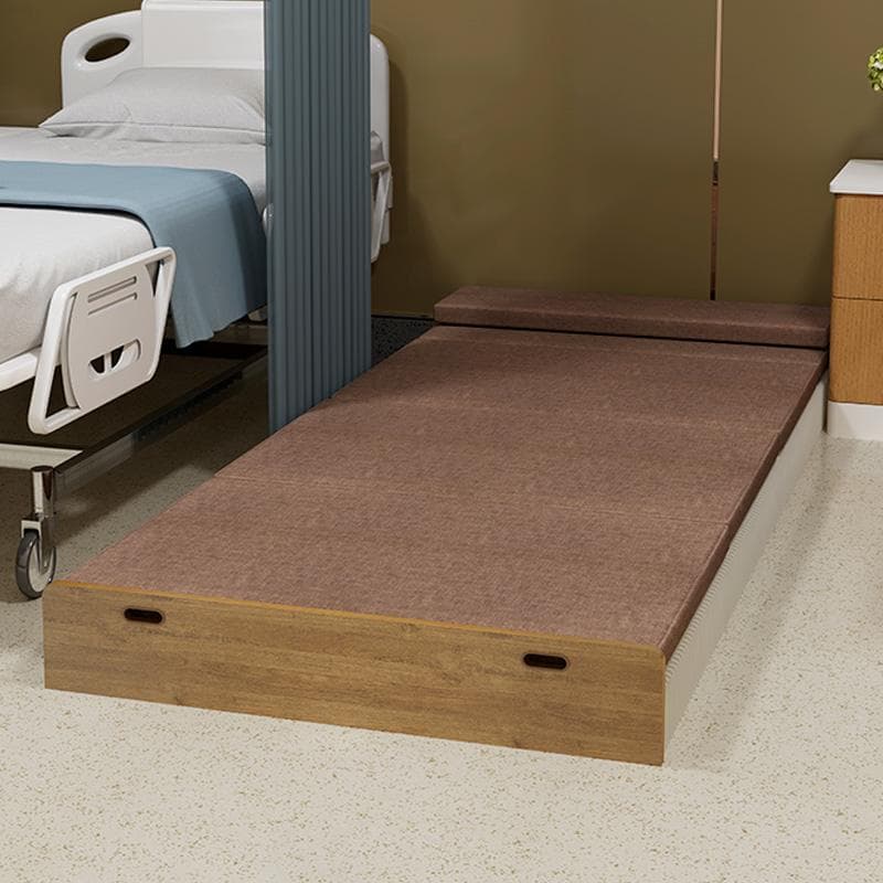 ペーパー折りたたみベッド幅120㎝高さ23㎝組立不要マットレス付き 軽量通気性