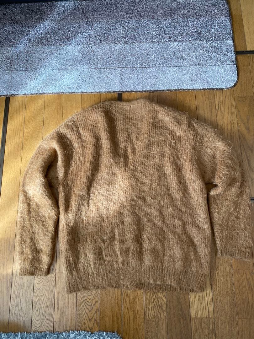 UNUSED モヘア　キャメル　野村訓市　カーディガン