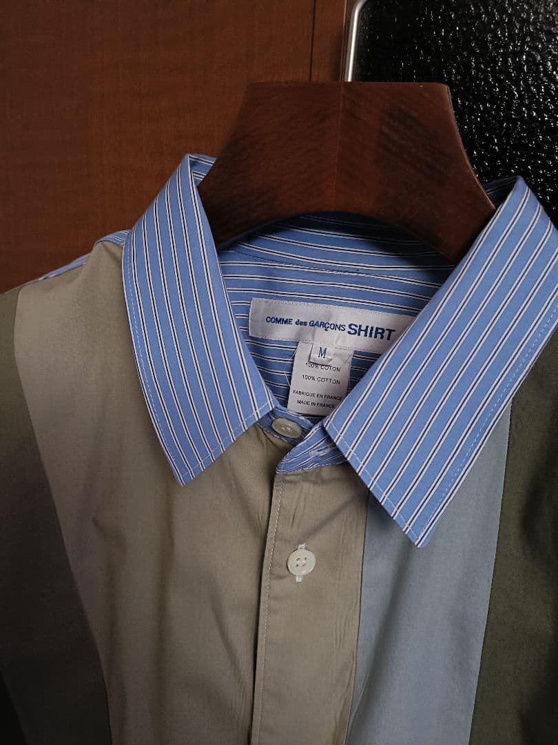 COMME des GARCONS SHIRT FOREVER　ドッキングシャツ