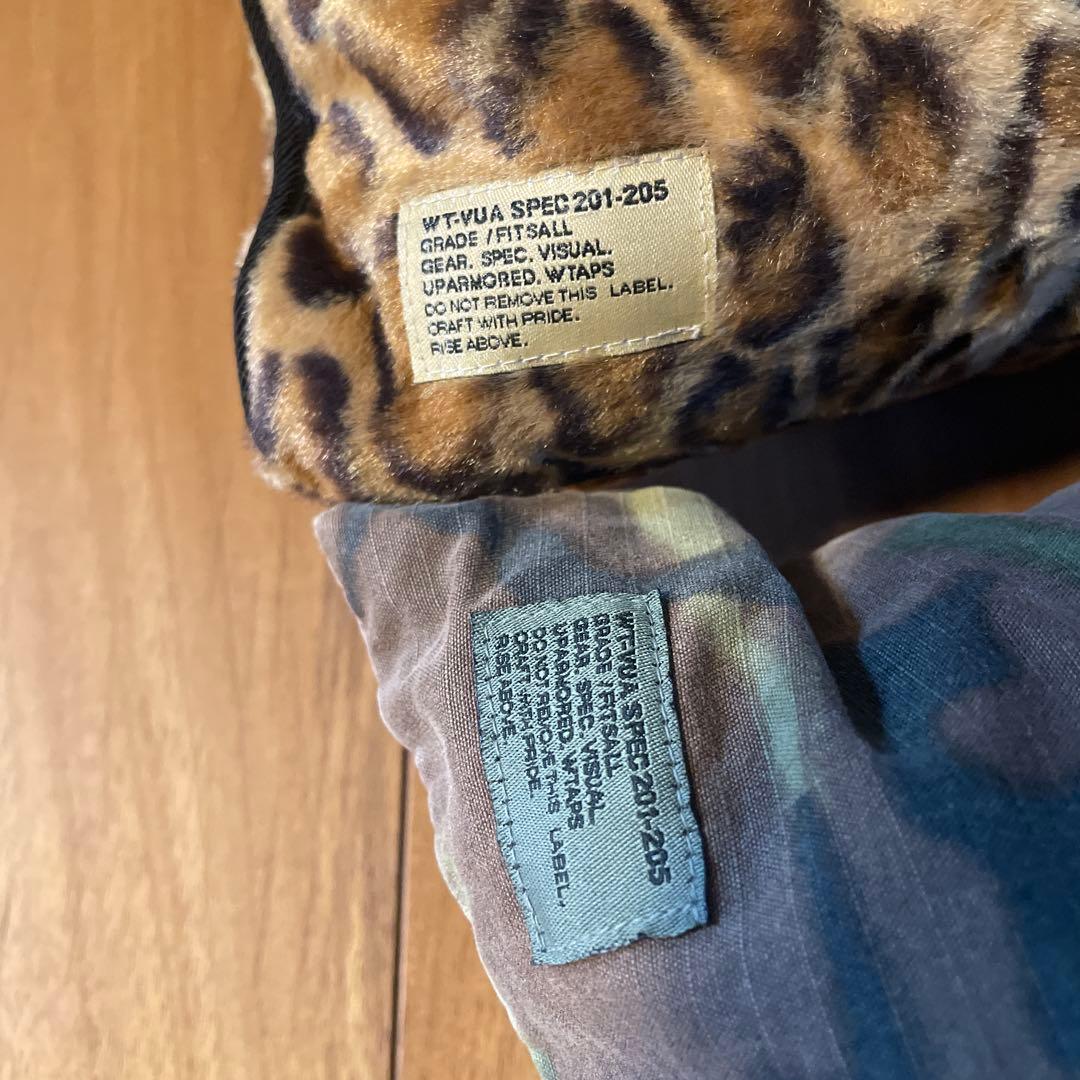 未使用WTAPS レオパード柄 迷彩柄 クッションセット