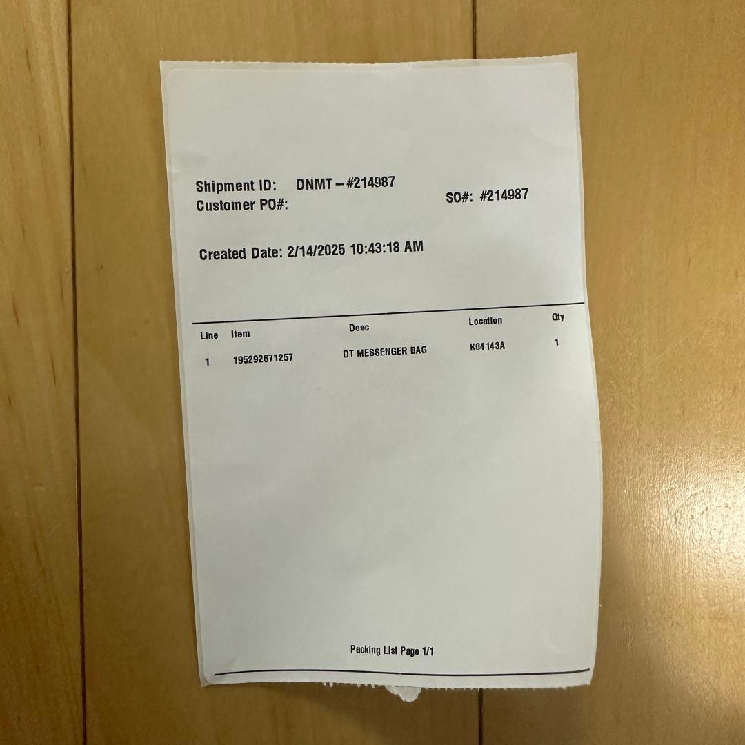 stussy ✖️ denim tears メッセンジャーバッグ