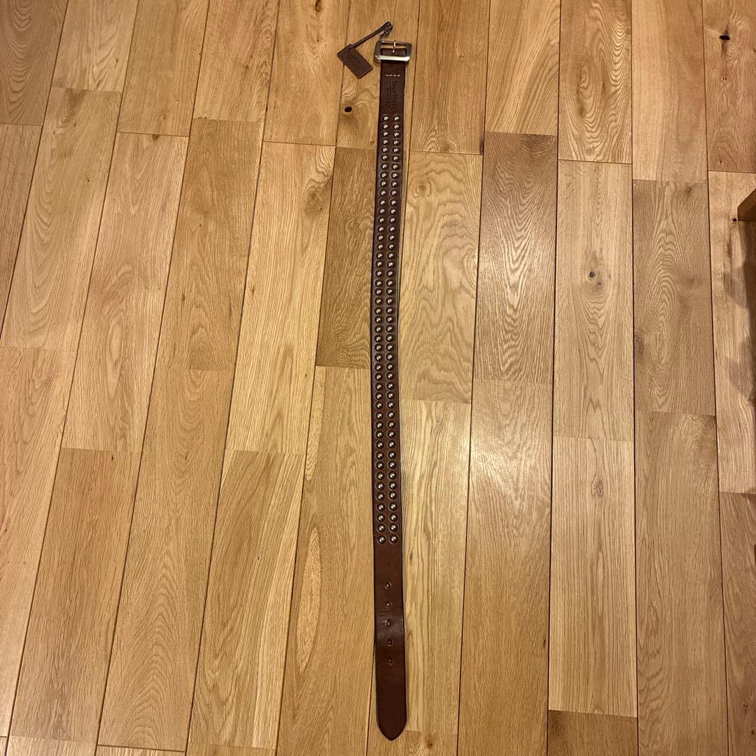 Sugar Cane スタッズレザーベルト　サイズ36