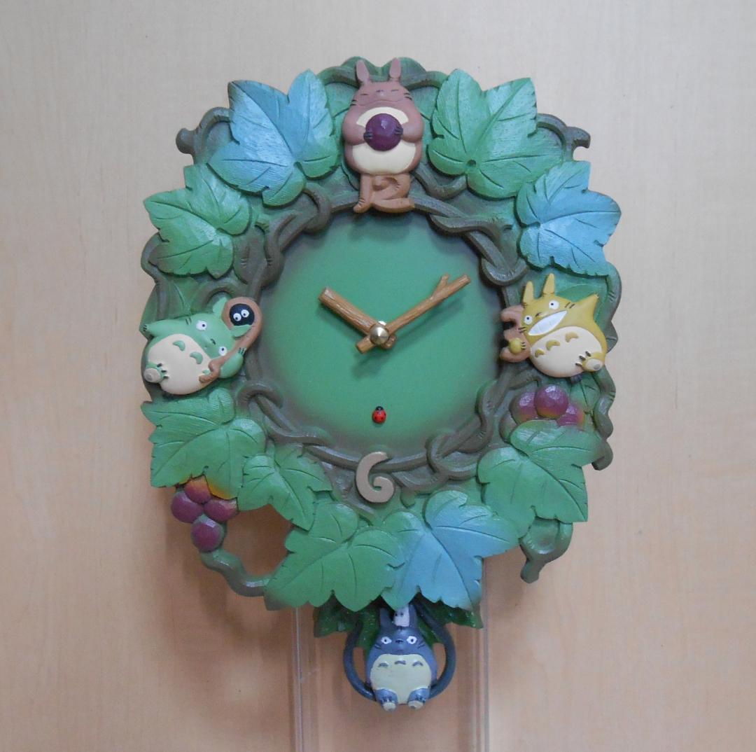 トトロＭ７３０　振子掛け時計－４